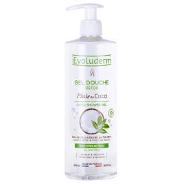 Gel de Banho Detox Óleo de Coco Evoluderm