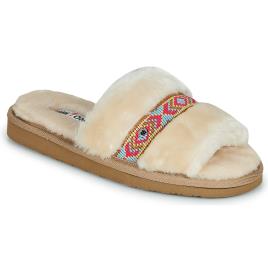 Minnetonka  Chinelos LONDON  Bege Disponível em tamanho para senhora. 36,38,39,40.Mulher > Calçasdos > Pantufas