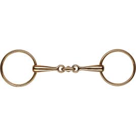 Feeling Cyprium Anatomical Thin Solid Snaffle  125 mm
