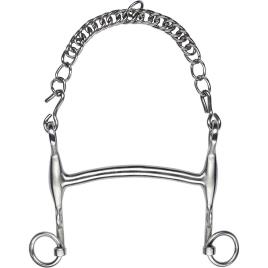 Feeling L´hotte Dressage Bit With Port  125 mm