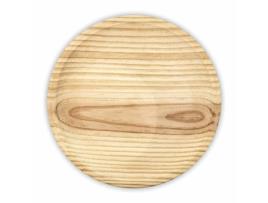 PLATO DE MADERA ESPECIAL PULPO 22CM FM