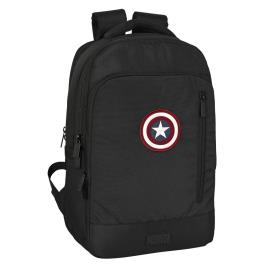 Safta 156´´capitan America Teen Backpack Preto