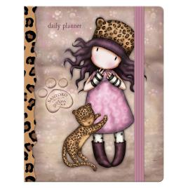 Santoro London Daily Planner Gorjuss™ Purrrrrfect Love Rosa
