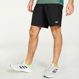 Reebok Wor Woven - Preto - Calções Running Homem tamanho S