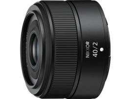 Objetiva NIKON Nikkor Z 40mm F/2 (Preto - Encaixe: Nikon Z - Abertura - f/16 - f/2)