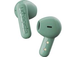 Auriculares Bluetooth True Wireless URBANISTA Copenhagen (In Ear - Microfone - Verde)