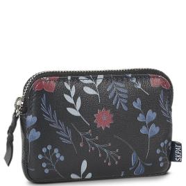 Skpat Lucerna Purse Leather Wallet Azul  Mulher