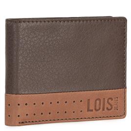 Lois Durham Leather Wallet Castanho  Homem