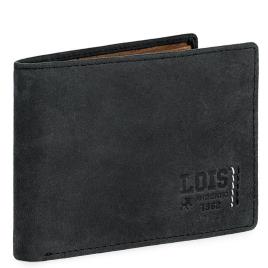 Lois Hewitt Leather Wallet Preto  Homem