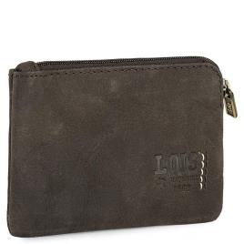 Lois Hewitt Purse Leather Wallet Castanho  Homem