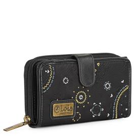 Lois Atuk Wallet Preto  Mulher