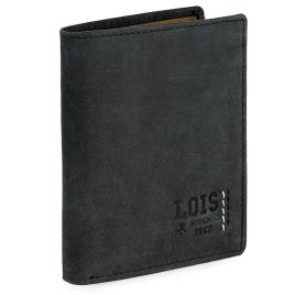 Lois Hewitt Leather Wallet Preto  Homem
