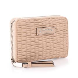 Cimarron Waverly Pu Purse Leather Wallet Beige  Mulher