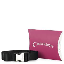 Cimarron Quincy Belt Preto 100 cm Mulher