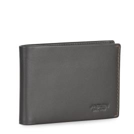 Jaslen Lyon Leather Wallet Castanho  Homem