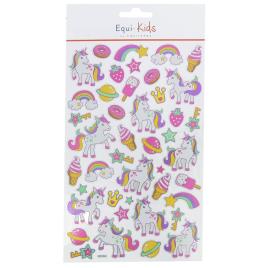 Equikids 3 Sweet Unicorn Stickers
