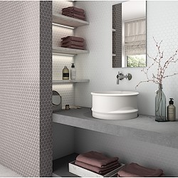 Pastilha NORDIC MATT LIGHT BLUE HEX 925H