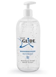 LUBRIFICANTE À BASE DE ÁGUA JUST GLIDE 500ML