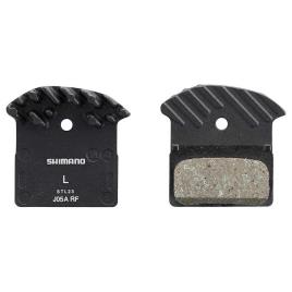 Shimano J05a Resin Brake Pads With Spring Prateado