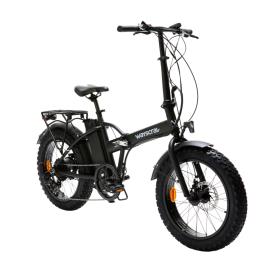 Bicicleta eléctrica wayscral takeaway e200 20' dobrável preta (bateria incluída)