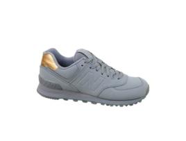 Ténis NEW BALANCE Wl574Mta Mulher (Cinzento - Tecido, Material Sintético - 36,5)