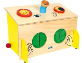 Jogo Didático SMALL FOOT COMPANY Madeira - Azul - 40 x 25 x 31 cm)
