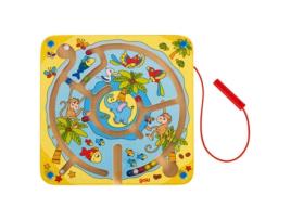 Jogo Didático GOKI Madeira - Azul - 21 x 21 x 1,7 cm)