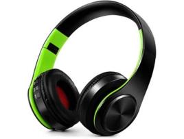 Auscultadores Bluetooth INTERSTELLAR 147 (On Ear - Microfone - Verde)