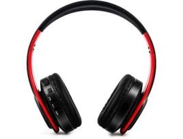 Auscultadores Bluetooth INTERSTELLAR 147 (On Ear - Microfone - Vermelho)