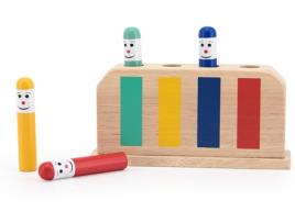 Jogo Didático ASA TOYS Madeira - Azul - 16.5 x 3.9 x 11.5 cm)