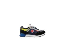Ténis COLMAR Travis Sport Homem (Azul Marinho - Couro Natural - 45)