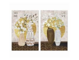 Pintura DKD HOME DECOR (Pinho - Multicor)