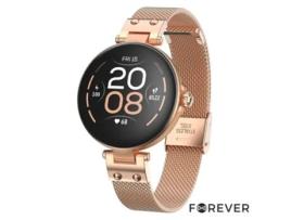 Smart Watch Forever > smartwatch forevive petite sb 305/ notificaciones/ frecuencia cardíaca/ oro rosa - GSM114642