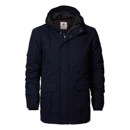 Petrol Industries Parka comprida e quente, com fecho e capuz, JAC117