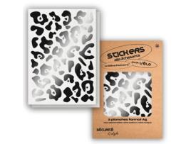 Autocolantes Refletores WILL B STICKERS  Tamanho A5 Leopardo