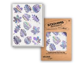 Autocolantes Refletores WILL B STICKERS  Tamanho A5 Folha