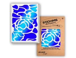 Autocolantes Refletores WILL B STICKERS  Tamanho A5 Camuflar