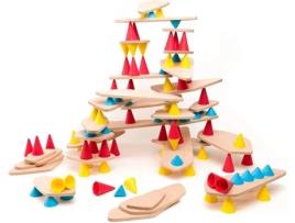 Puzzle OPPI Madeira - Bege - 54 x 39 x 34 cm)