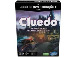 Jogo de Tabuleiro HASBRO GAMES Cluedo - Traição Na Mansão Tudor (10 anos - Português)