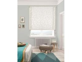 Estor de Rolo ESTORALIS Liso Translúcido Ornella ( Branco - 170 X 175 Cm)
