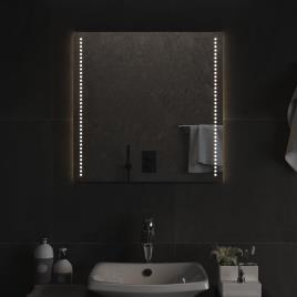 vidaXL Espelho de casa de banho com luzes LED 60x60 cm