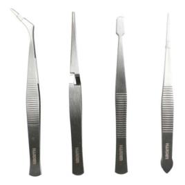 Harden 660238 Precision Tweezers Set Prateado