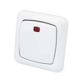 Arcas Mel087 Switch With Indicator Branco