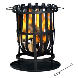 Kekai Dana 40x56 Cm Fire Pit Dourado