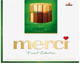 Chocolate Merci Crisp Almonds 250g