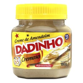 Creme De Amendoim Dadinho Cremoso 180g