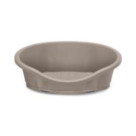 Imac Dido Cama Plástica Castanha para cães e gatos