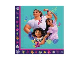 Guardanapos LIRAGRAM ESPAÑA Pacote De 20 Encantadores De Papel Disney 33 X 33 Cm