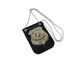 Adereço EUROCARNAVALES Distintivo De Polícia Pendurado 7X10 Cm