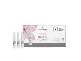 Ampolas de Rosto MEDI+DERMA Sens-Age Md Antienvelhecimento Global (7x 1,5 ml)